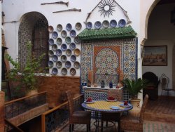 Schnes Riad in Meknes