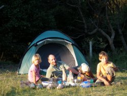 Zelten im Bouddi Nationalpark