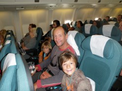 Flug nach Neuseeland