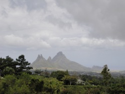 Silhouette von Mauritius