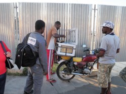 Strassenverkauf auf Rodrigues