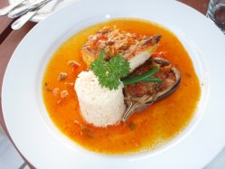 Lecker Essen im "Hummingbird"