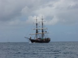 Das Segelschiff von "Fluch der Karibik"