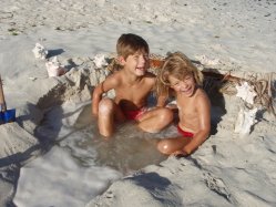 Strandbadewanne