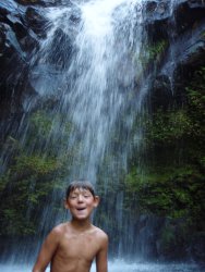 Wasserfall fr Kunstspringer