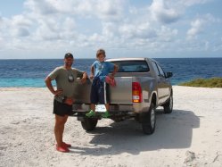 Per Mietwagen ber die Insel Bonaire