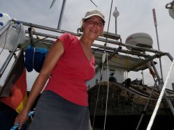 Luise mit Panamakanal-Leine