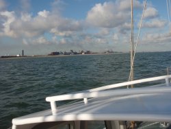 Industrielandschaft bei Dunkerque