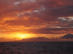 Westsamoa bei Sonnenaufgang