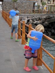 Wasser bunkern