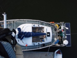 Cockpit vom Mast aus gesehen