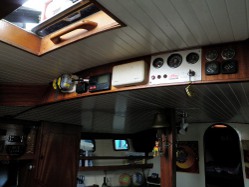 Instrumente unter Deck