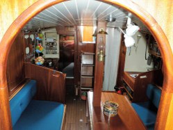 Salon Blick nach achtern